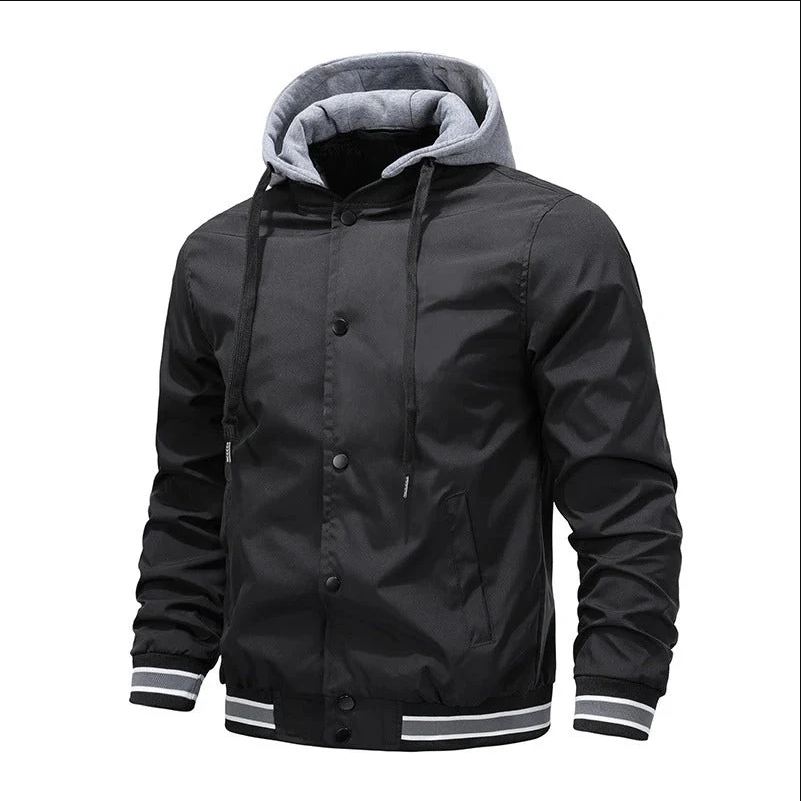 Fashionable Hooded Jacket Elegant Style
