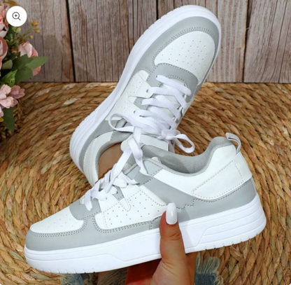 Damen Sneaker Bequem Leicht
