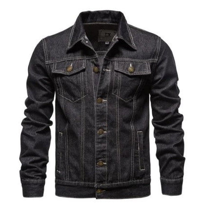 Retro Denim Jacket Elegant Style