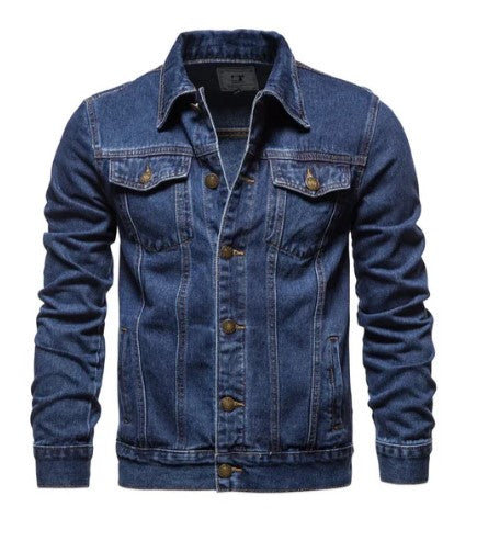 Retro Denim Jacket Elegant Style