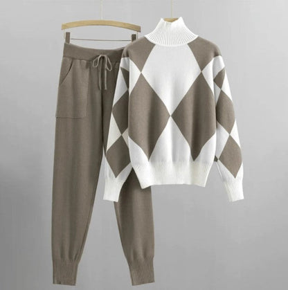 Women's Jogging Suit Pullover Pants Set