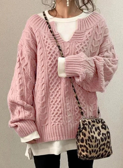 Women's Scarf Sweater Modern Chic