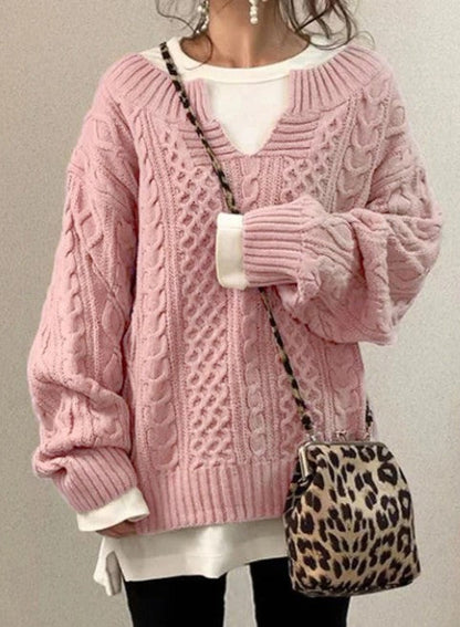 Women's Scarf Sweater Modern Chic