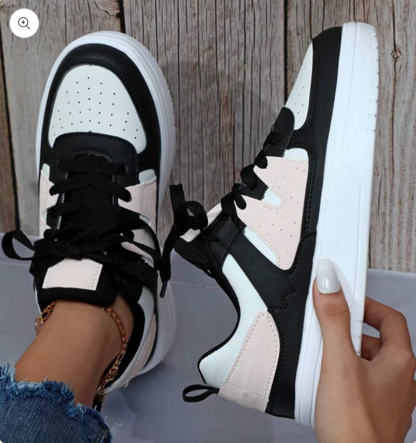 Damen Sneaker Bequem Leicht