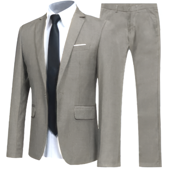 Men's Slim Fit Two-Piece Suit