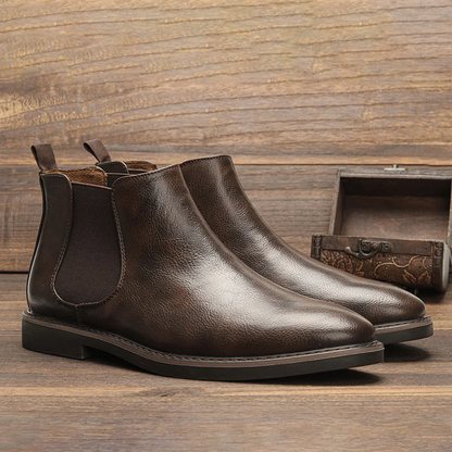 Men's Chelsea Boots Elegant Leather Look