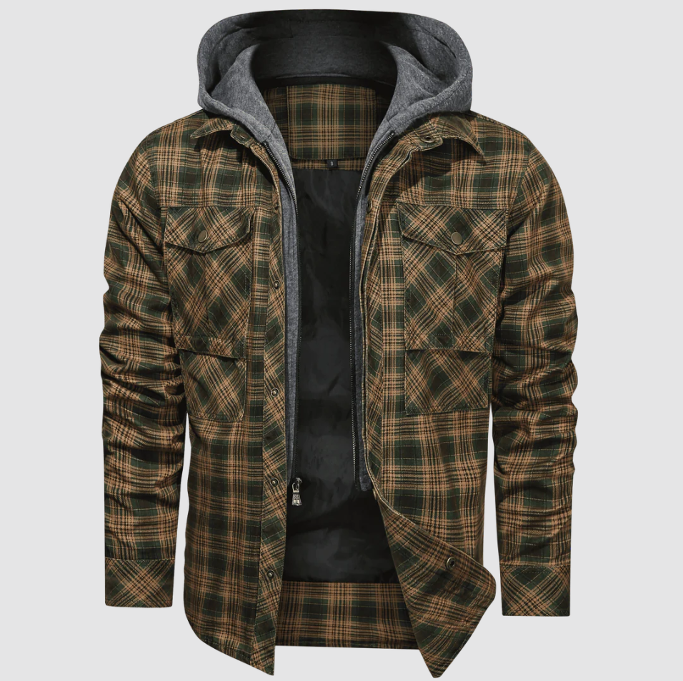 Men's Plaid Jacket Modern Classic