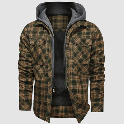 Men's Plaid Jacket Modern Classic