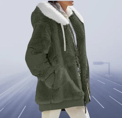 Soft Winter Jacket Women Slim Fit