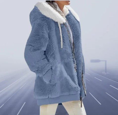 Soft Winter Jacket Women Slim Fit