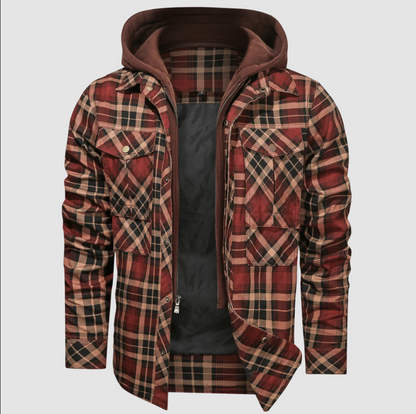 Men's Plaid Jacket Modern Classic