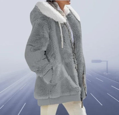 Soft Winter Jacket Women Slim Fit