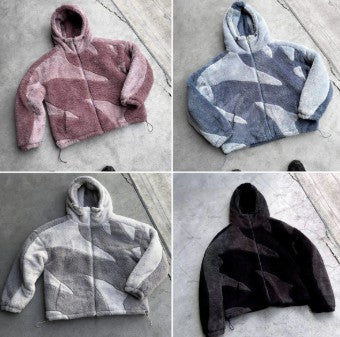 Herren Lammwolljacke Warm Reißverschluss - IdealeKleiden