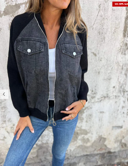 Fashionable Women's Denim Jacket Trend