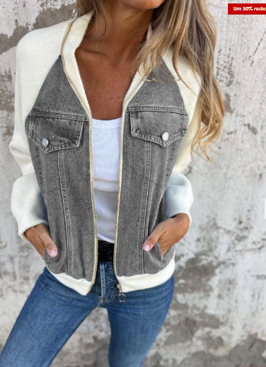 Fashionable Women's Denim Jacket Trend