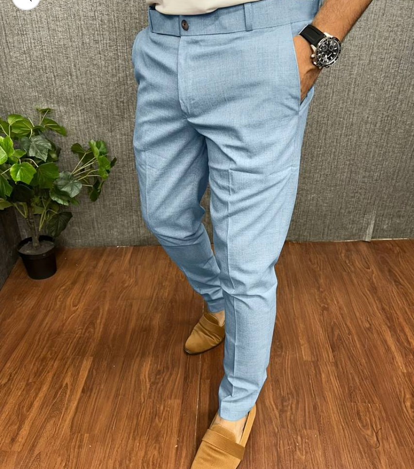 Elegante Herrenhosen Slim Fit