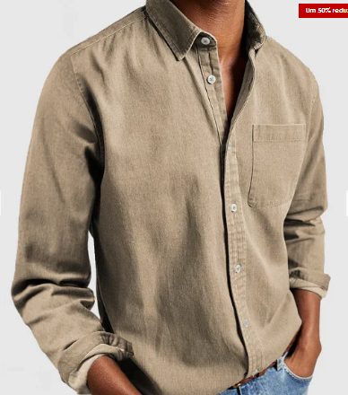 Herren-Hemd aus Baumwolle Sommer