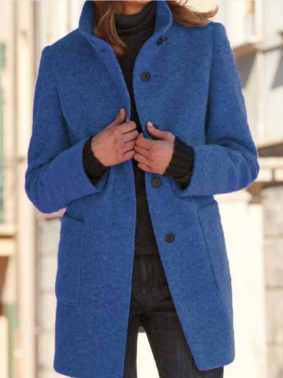 Elegant Button-Down Coat for Women Style