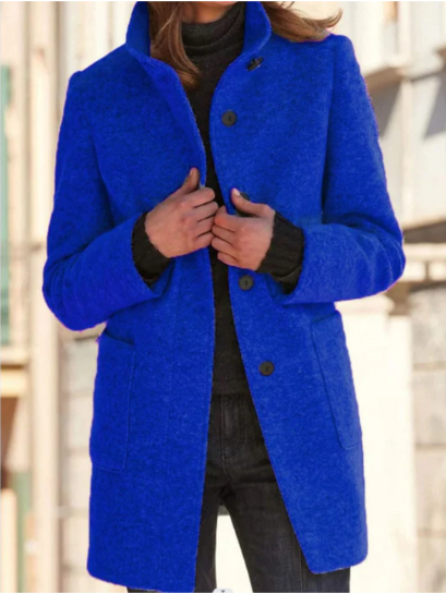 Elegant Button-Down Coat for Women Style