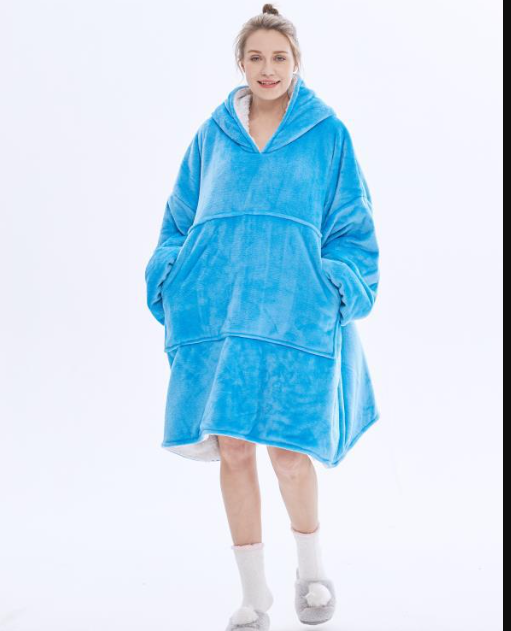 Comfortable Plush Hoodie Soft And Warm