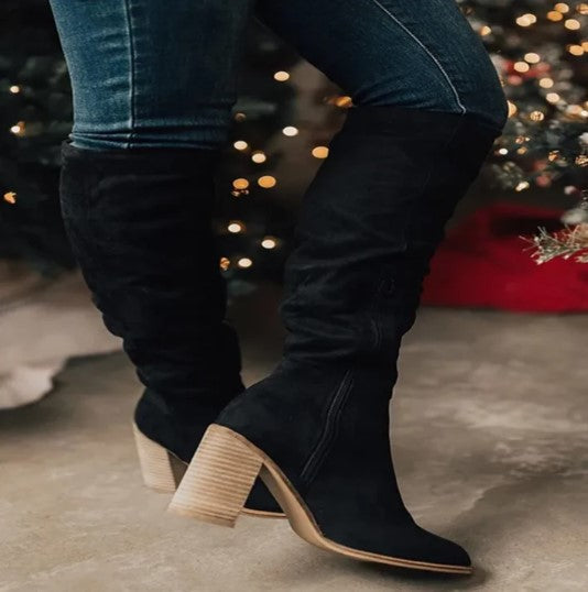 Women's Elegant Leather Boots