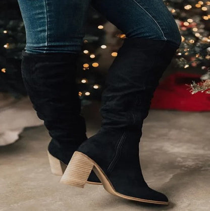 Women's Elegant Leather Boots