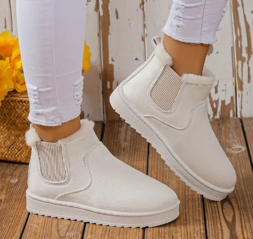 Warme Winterstiefel Damen Elegant - IdealeKleiden