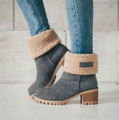 Warm Winter Boots Pair Snow Boots Women