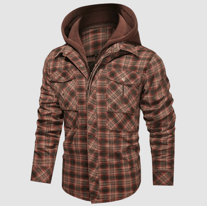 Herren Jacke Kariert Modern Classic - IdealeKleiden