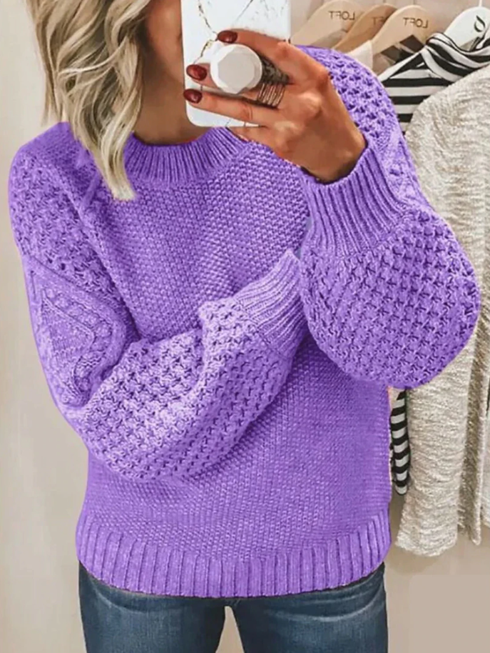 Cozy Ribbed Comfortable Sweater