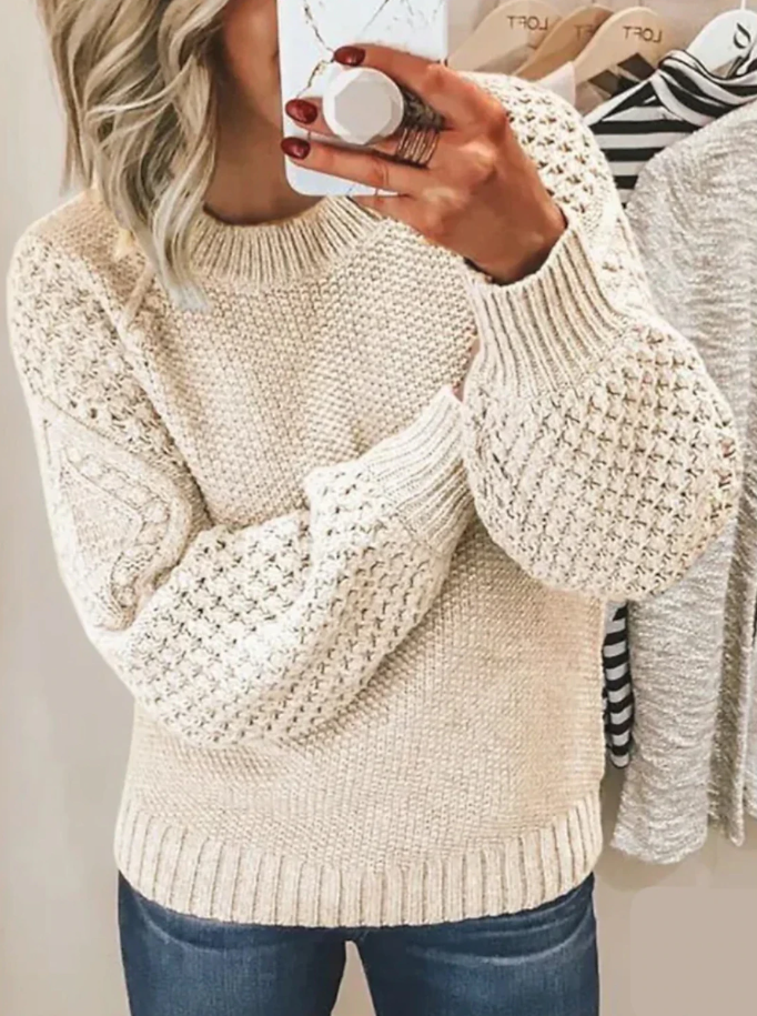 Cozy Ribbed Comfortable Sweater