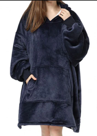 Comfortable Plush Hoodie Soft And Warm