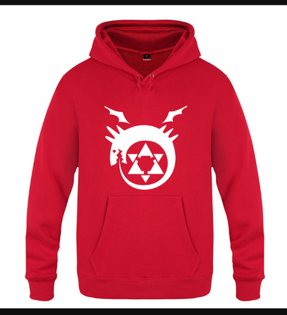 Cool Biker Hoodie Men's Streetwear Design