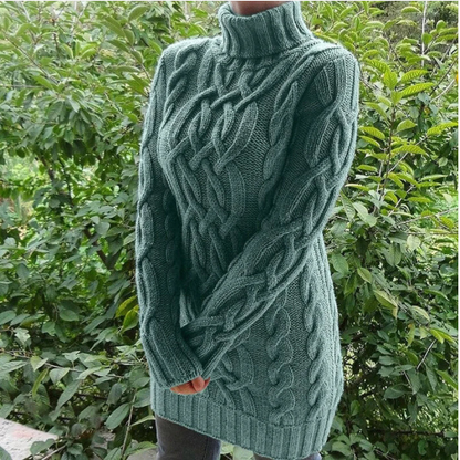Handgestrickter Pullover Gehäkeltes Design