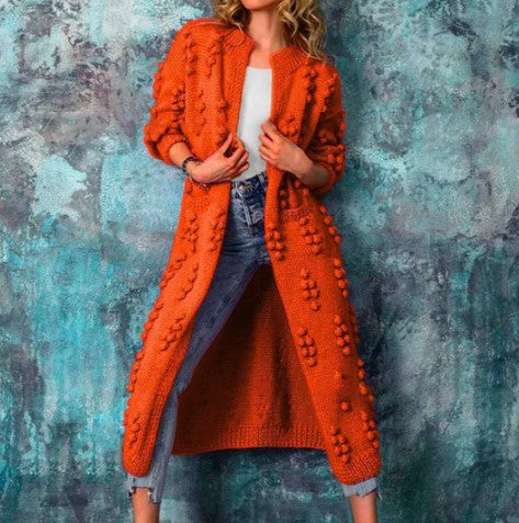 Elegant Women's Cardigan Colorful Fashionable
