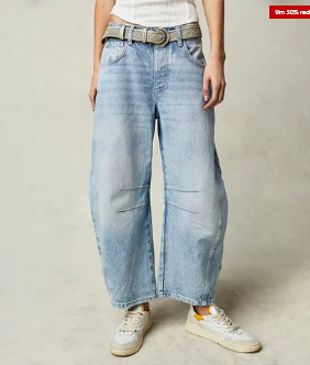 Comfortable Women's Jeans Wide Leg Comfort Fit