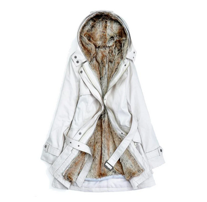 Frauen Winterjacke Stilvoll Warm - IdealeKleiden