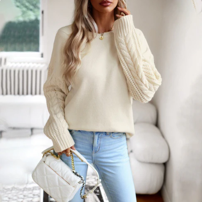 Knitted sweater Long-sleeved Warm