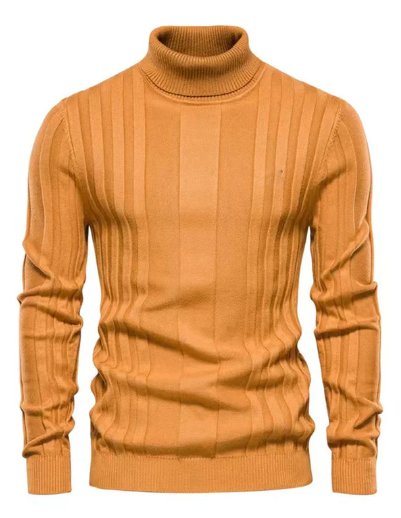 Men's Turtleneck Sweater Elegant Design