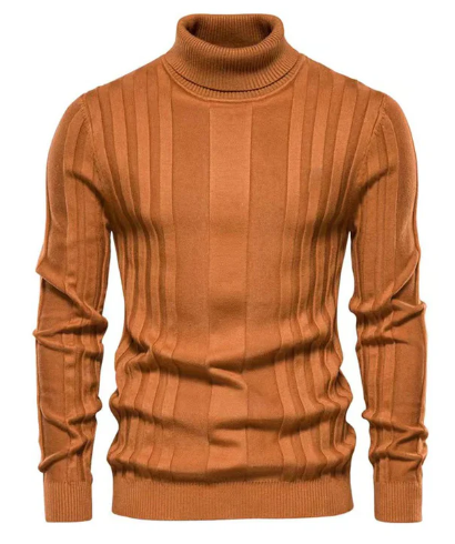 Men's Turtleneck Sweater Elegant Design