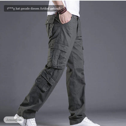 David - Men's Cargo Trousers Modern Slimfit
