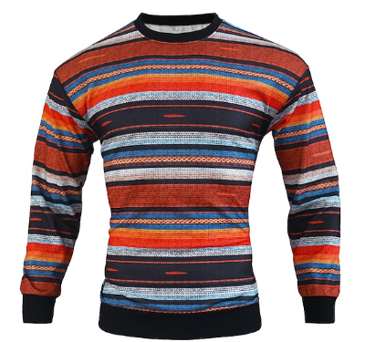 Men's Ribbed Crew Neck Sweater