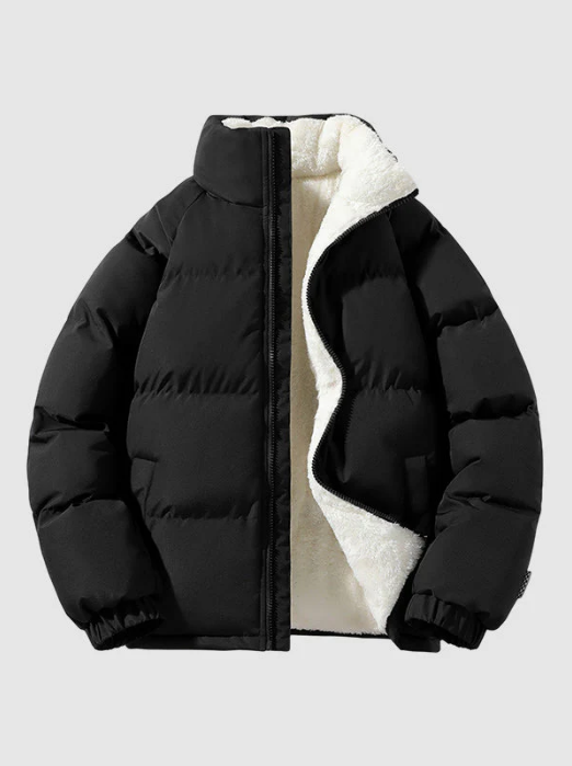 Warm Down Jacket Fleece Lined Women's
