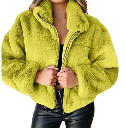 Women's Winter Jacket Teddy Stylish Warm