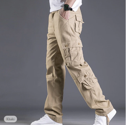 David - Men's Cargo Trousers Modern Slimfit