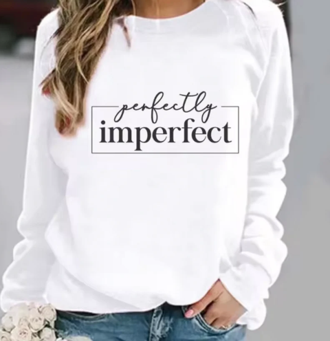 Grafik Pullover Baumwolle Trendy Design