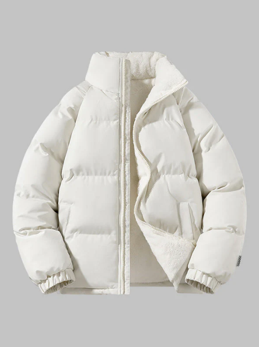 Warm Down Jacket Fleece Lined Women's