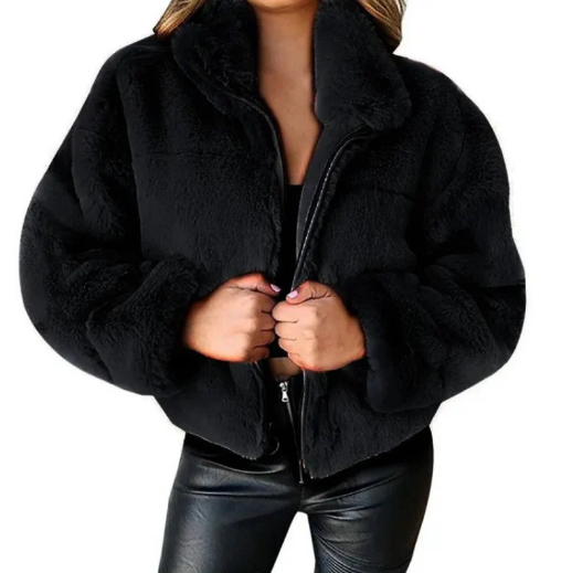 Women's Winter Jacket Teddy Stylish Warm