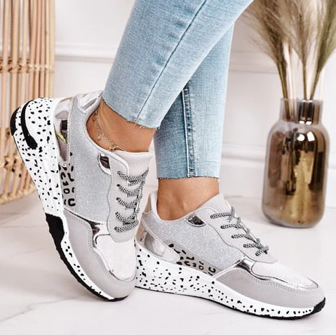 Moderne Damen Sneaker Chic Style