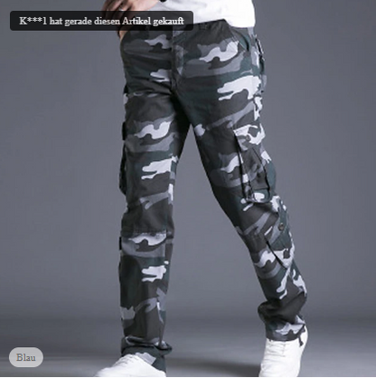 David - Men's Cargo Trousers Modern Slimfit